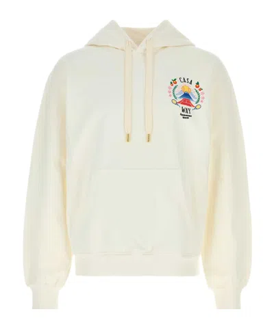 CASABLANCA LOGO HOODIE