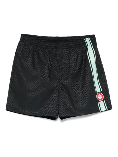 Casablanca Logo-jacquard Swim Shorts