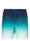 CASABLANCA LOGO-JACQUARD SWIM SHORTS