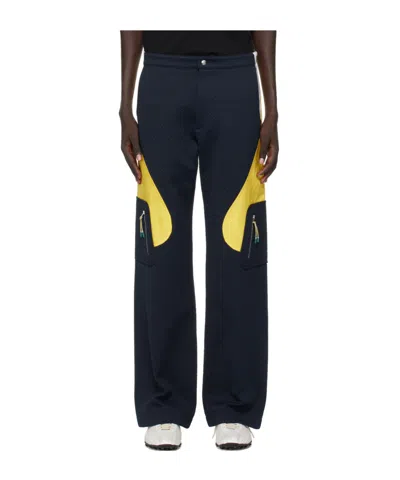 CASABLANCA TEXTURED PANELLED TROUSERS