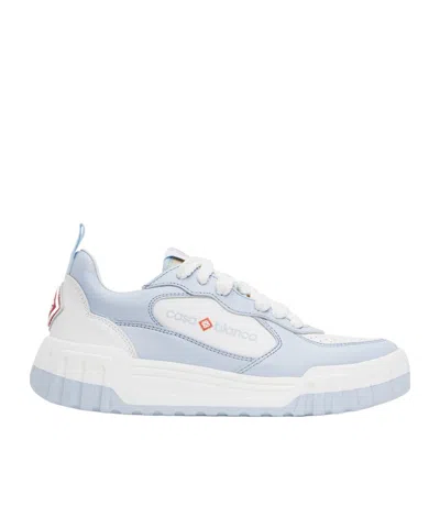 Casablanca Logo Low-cut Casual Shoes In White