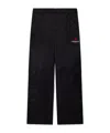 Casablanca Logo Panel Track Pants In Black