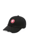 Casablanca Casa Logo Diamond Patch Cap In Black