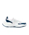 Casablanca Red And White Atlantis Sneakers Men In White