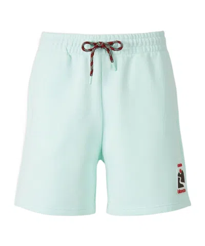 Casablanca Logo Patch Shorts In Blue