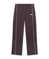 Casablanca Logo Patch Sweatpants In Purple