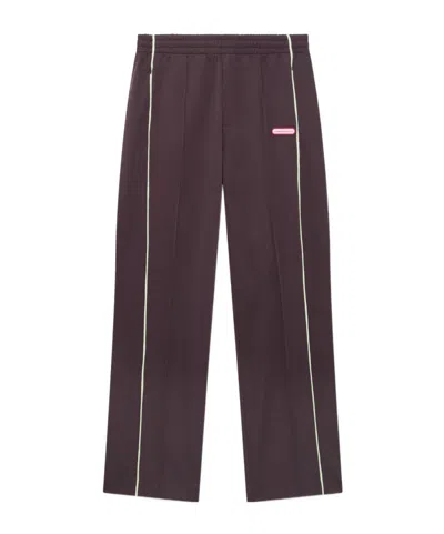 Casablanca Logo Patch Sweatpants In Purple
