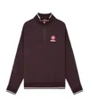 Casablanca Logo Patch Sweatshirt In Purple