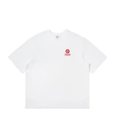 CASABLANCA CASABLANCA LOGO PATCH SHORT SLEEVE T-SHIRT