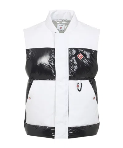 CASABLANCA CASABLANCA LOGO PATCH VEST