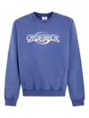 Casablanca Logo Crewneck Sweatshirt In Blue