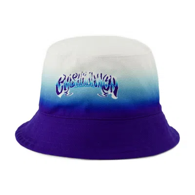 Casablanca Moncler Logo Printed Bucket Hat In Black