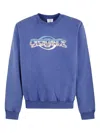 Casablanca Logo Crewneck Sweatshirt In Blue