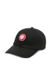 Casablanca Casa Logo Diamond Patch Cap In Black
