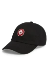 Casablanca Baseball Hat With Logo Patch In Black