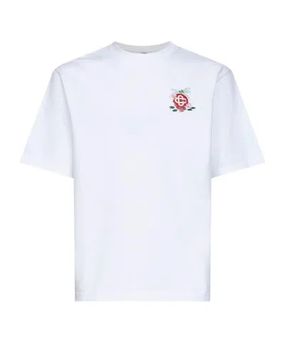 CASABLANCA LOGO SHORT-SLEEVED T-SHIRT