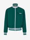 Casablanca Logo-patch Track Jacket In Dark Green