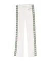 Casablanca Logo Track Pants In White