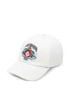 Casablanca Logo-embroidered Baseball Cap In White