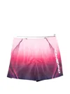 Casablanca Logo-print Swim Shorts In Pink