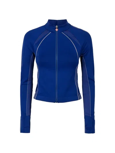 Casablanca Logo-puller Track Jacket In Blue
