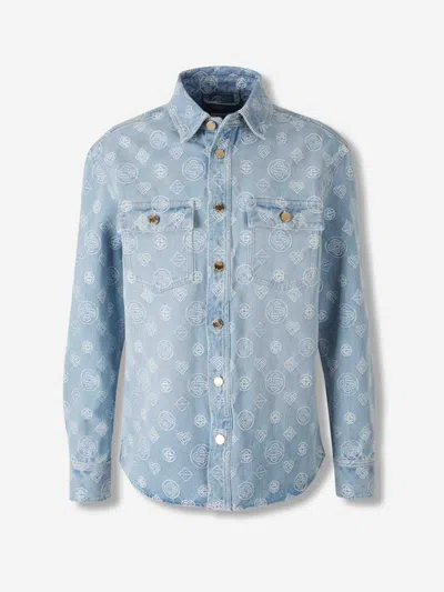 CASABLANCA CASABLANCA MONOGRAM DENIM JACKET