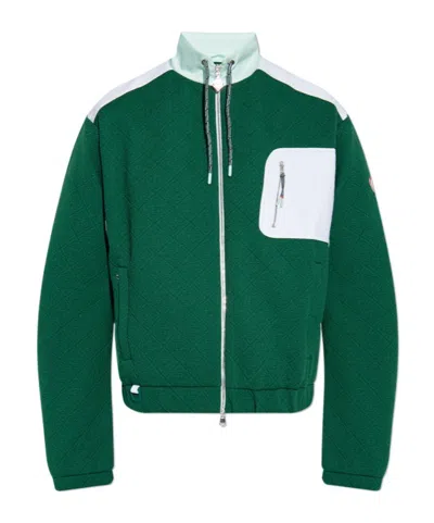 Casablanca Long Sleeve Casual Jacket In Green