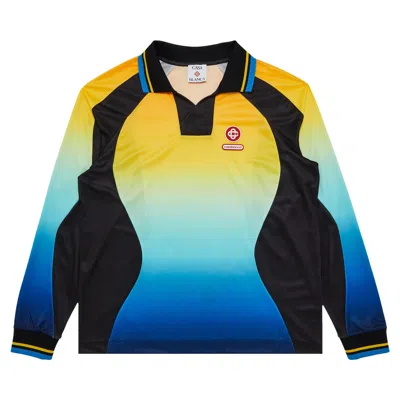 Pre-owned Casablanca Long-sleeve Football Top 'gradient' | Multi-color | Men's Size L