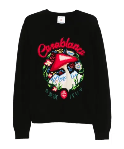 CASABLANCA LONG SLEEVE SWEATSHIRT