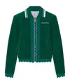 Casablanca Cotton Blend Sweatshirt Side Pockets In Green
