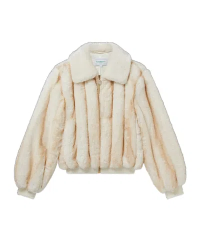 Casablanca Long-sleeved Casual Jacket In Nude