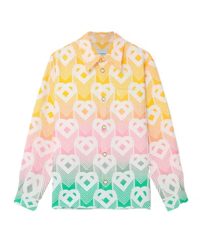 Casablanca Multicolor 'gradient Flying Heart' Jacket