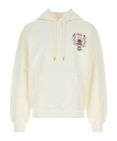 CASABLANCA CASABLANCA CASA WAY MOUNTAIN HOODED SWEATSHIRT