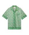 Casablanca Short-sleeved Shirt In Green