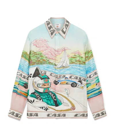 CASABLANCA LONG-SLEEVED SHIRT