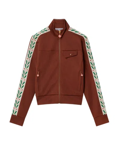 Casablanca Long-sleeved Sweater In Red