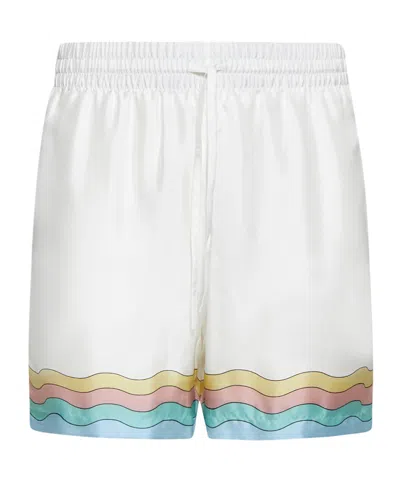 CASABLANCA MAISON DE REVE SILK SHORTS