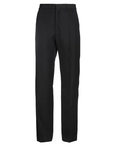 Casablanca Man Pants Black Size 36 Virgin Wool