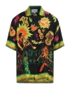 Casablanca Man Shirt Black Size L Silk In Black
