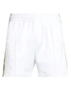 Casablanca Logo-embellished Jersey Shorts In White