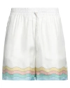 Casablanca White Maison De Reve Shorts In White
