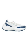 Casablanca Man Sneakers Navy Blue Size 8.5 Leather