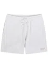 Casablanca Manga Tennis Ball Logo-print Cotton Shorts In White