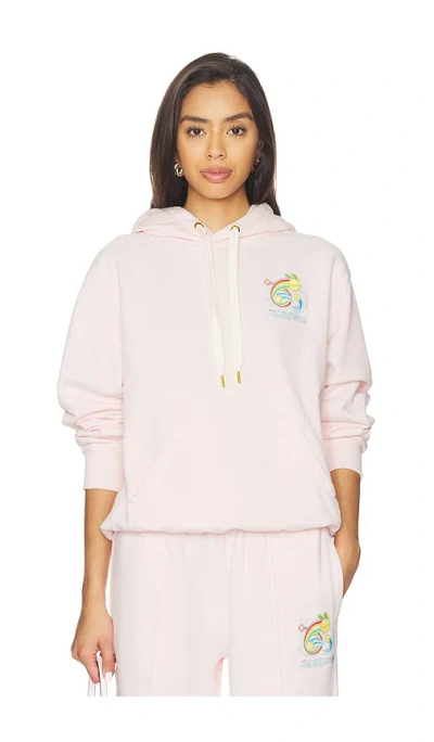 CASABLANCA MANGA TENNIS BALL PRINTED HOODIE