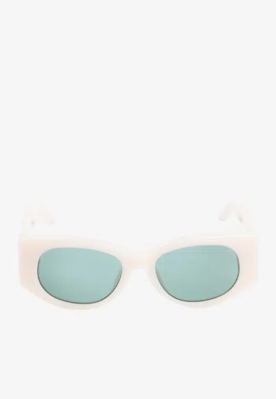 CASABLANCA MEMPHIS RECTANGULAR SUNGLASSES