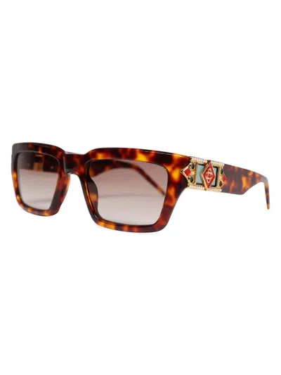 Casablanca Men's 55mm Square Sunglasses In Brown