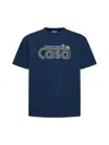 Casablanca Men Blue Equipement Sportif T-shirt In Blue