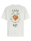 Casablanca Multicolour T-shirt In White