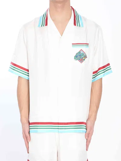 CASABLANCA CASABLANCA MEN CASA WAY WORLD SERIES SHIRT