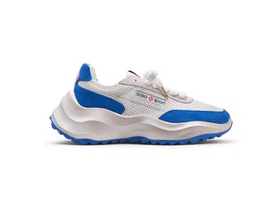 Pre-owned Casablanca Men's  Atlantis Sneakers In White/blue